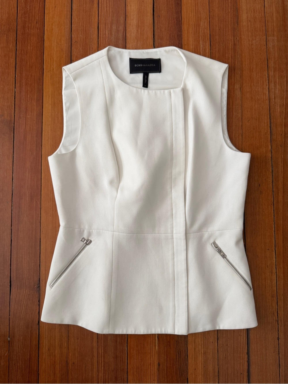 BCBG Max Azria Mallory Zipper Vest